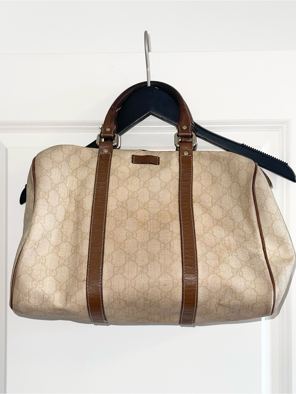 Gucci Large GG Supreme Joy Boston / Speedy Bag